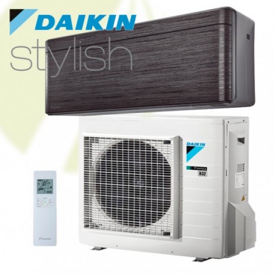 Daikin Airconditioner Stylish FTXA20BT / RXA20A -WIFI 2KW (Hout)